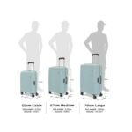 American Tourister Large Liftoff+ with TSA Lock & 8 Wheel, 79 CM Hard PP Check-in Suitcase for Travel - Image 2