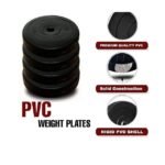 BULLAR Home Gym Set, 8kg to 20kg with 3 Straight Curl Rod and 2 Dumbbell Rods, Gym Combo - Image 4