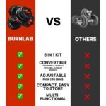 Burnlab 6 in 1 multifunctional weight training kit - Image 3