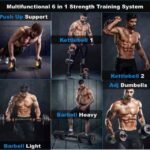 Burnlab 6 in 1 multifunctional weight training kit - Image 4