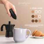 Coffee Frother Electric with Double Whisk - Image 2
