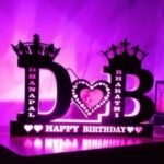 Double Letter LED Frame