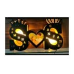 Double Letter LED Frame - Image 3