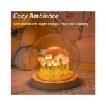 FLYNGO Glass Wireless Romantic Night Light for Bedroom, LED Decoration Night Lamp for Home Decor & Gifting - Image 4