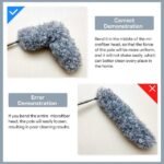 Hallstatt 2025 Upgraded Long Handle Microfiber Feather Fan Ceiling Duster - Image 3