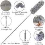 Hallstatt 2025 Upgraded Long Handle Microfiber Feather Fan Ceiling Duster - Image 4
