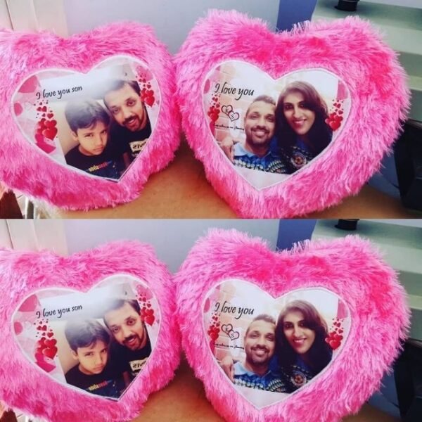 Heart Fur Pillow