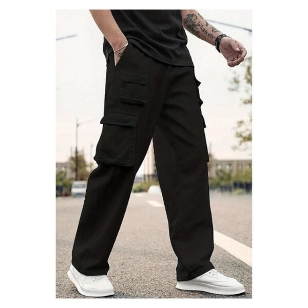 Lymio Men's Regular Fit Low Rise Cargo || Cotton Cargo Pants ||(Cargo-38-41)