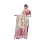 MANOHARI Most Trendy Jacquard Work Woven Saree with Unstitch Blouse Piece - Image 2