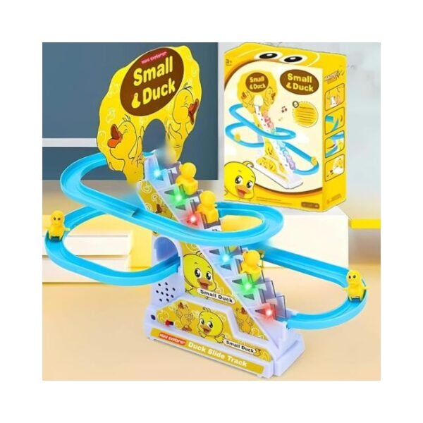 MiniExplorer Duck Track Toys for Kids – Stair-Climbing Escalator