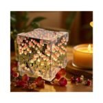 PANCA DIY - Do It Yourself - Tulip Cube Mirror Lamp, 30 Flowers LED Decorative Lamp