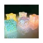 PANCA DIY - Do It Yourself - Tulip Cube Mirror Lamp, 30 Flowers LED Decorative Lamp - Image 2
