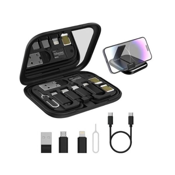 Portronics Snapcase 60W Multifunctional Fast Charging Data Cable Kit
