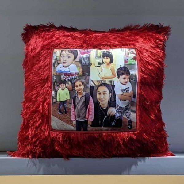 Square Fur Cushion