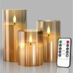 amazon basics Flameless LED Candles with Remote Controller & Timer